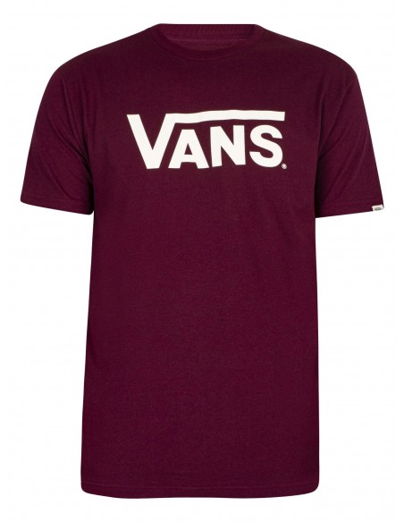 VANS CLASSIC VANS TEE-B BURGUNDY/MARSH