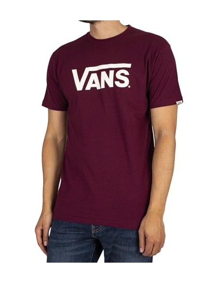 VANS CLASSIC VANS TEE-B BURGUNDY/MARSH