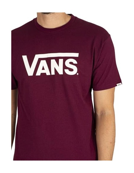 VANS CLASSIC VANS TEE-B BURGUNDY/MARSH