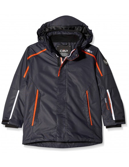 CMP BOY JACKET SNAPS HOOD