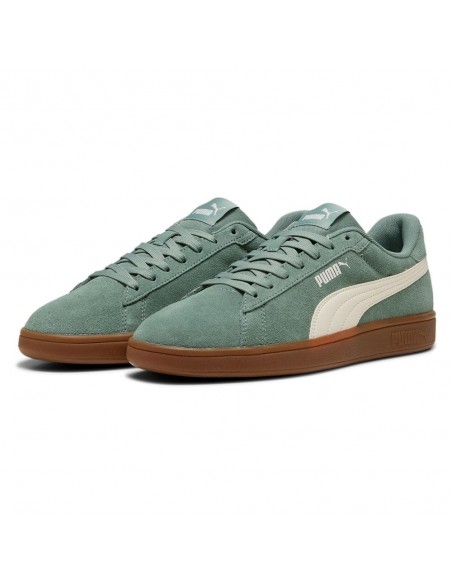 Calzado multideporte Puma-PUMA Smash 3.0-390984-25-VERDE UNISEX