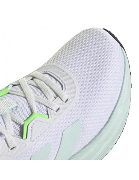 Calzado Running Adidas GALAXY 7 W-JQ2610 BLANCO/ VERDE AGUA-MUJER
