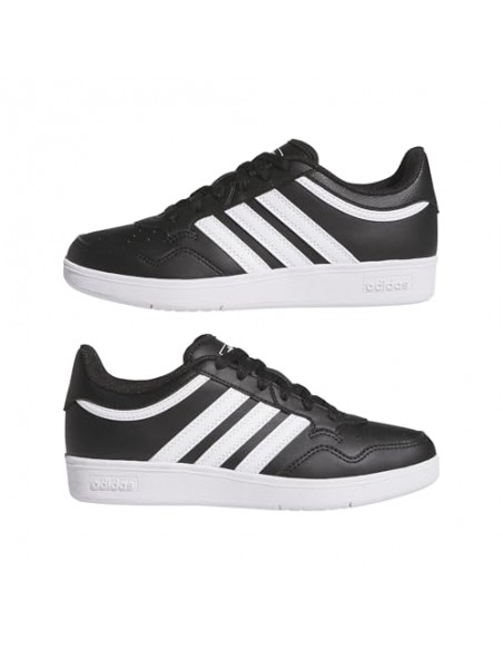 Calzado Basket Adidas HOOPS 4.0 J-JI3474-NEGRO-UNISEX JUNIOR