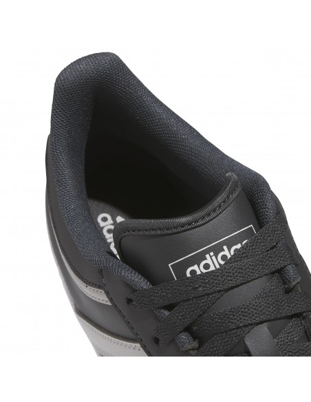 Calzado Basket Adidas HOOPS 4.0-JQ9992-GRIS ANTRACITA-UNISEX