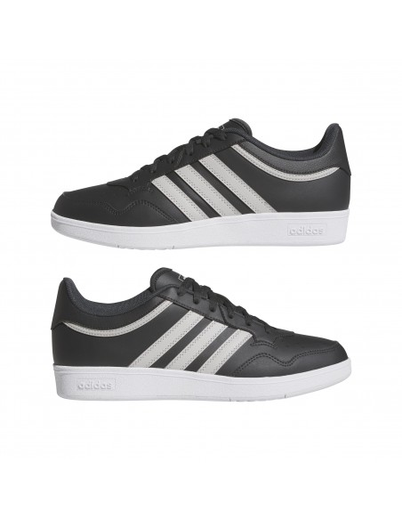 Calzado Basket Adidas HOOPS 4.0-JQ9992-GRIS ANTRACITA-UNISEX