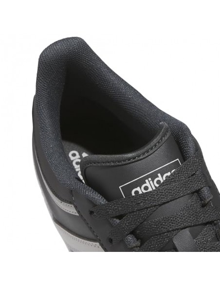 Calzado Basket Adidas HOOPS 4.0-JQ9992-GRIS ANTRACITA-UNISEX