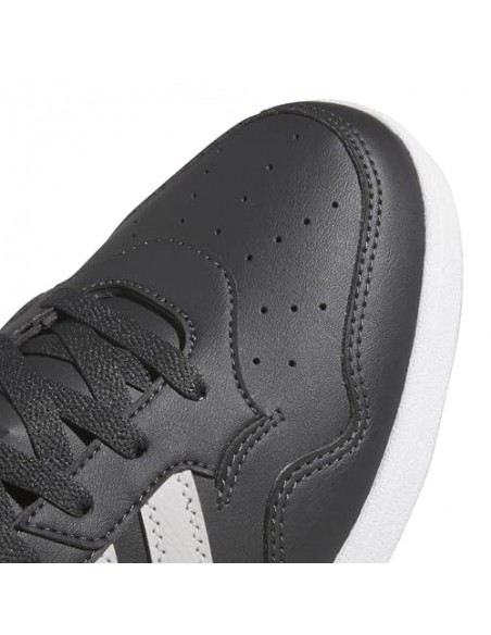 Calzado Basket Adidas HOOPS 4.0-JQ9992-GRIS ANTRACITA-UNISEX