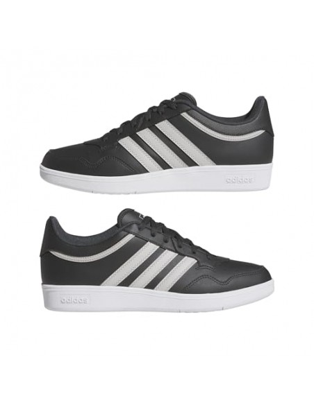 Calzado Basket Adidas HOOPS 4.0-JQ9992-GRIS ANTRACITA-UNISEX