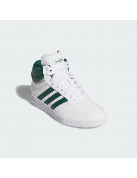 Calzado Basket Adidas HOOPS 4.0 MID J-JI0905-NEGRO-UNISEX JUNIOR