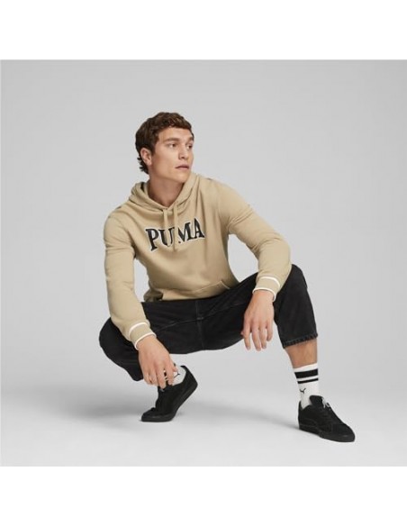 Sudadera PUMA 678969-83-PUMA SQUAD Hoodie TR-UNISEX-VERDE