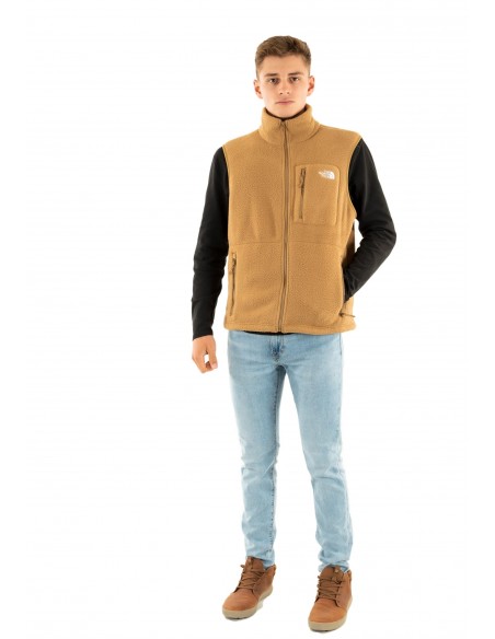 TNF M YUMIORI VEST UTILITY BROWN