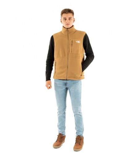 TNF M YUMIORI VEST UTILITY BROWN