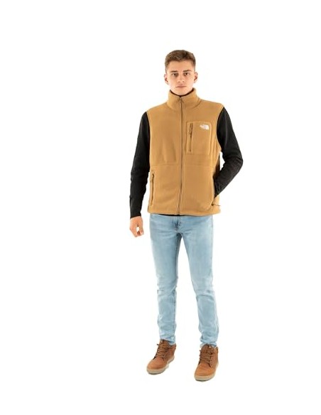 TNF M YUMIORI VEST UTILITY BROWN
