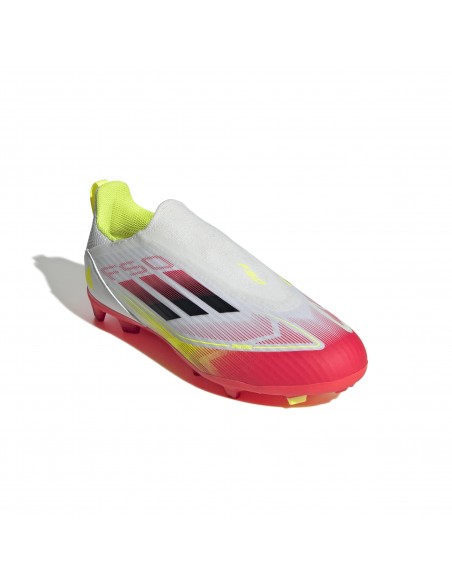 Botas Futbol Adidas F50 LEAGUE FG/MG J-IE3747-NEGRO-UNISEX JUNIOR