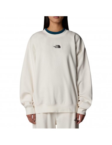 SUDADERA CUELLO REDONDO TNF W ESS OS CREW WHITE...