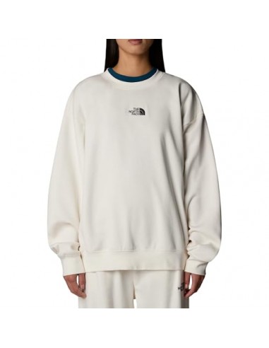SUDADERA CUELLO REDONDO TNF W ESS OS CREW WHITE...