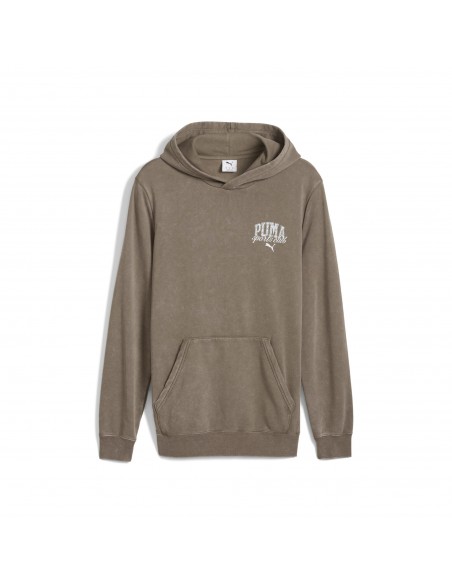 Sudadera Puma-PUMA CLASS Washed Hoodie TR-684641-93-MARRON UNISEX