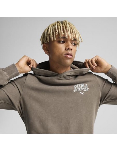 Sudadera Puma-PUMA CLASS Washed Hoodie TR-684641-93-MARRON UNISEX