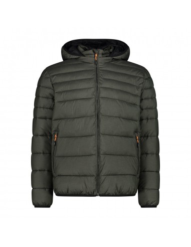 CHAQUETA CMP MEN SNAPS HOOD (W/ RECYCLED PADDING)