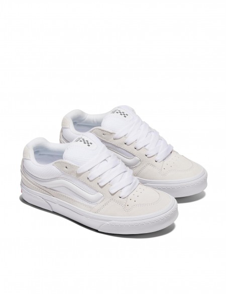 ZAPATILLA VANS CALDRONES SUEDE/MESH WHITE VN0007P9WHT1 WOMAN