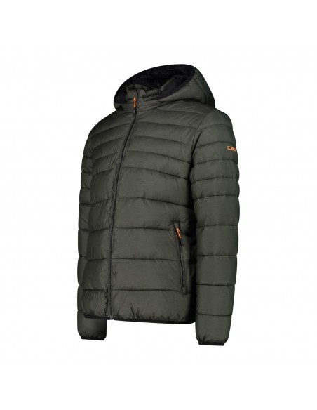 CHAQUETA CMP MEN SNAPS HOOD (W/ RECYCLED PADDING)