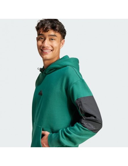 SUDADERA ADIDAS M CE FL HD W/ CAPUCHA