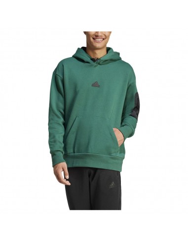 SUDADERA ADIDAS M CE FL HD W/ CAPUCHA