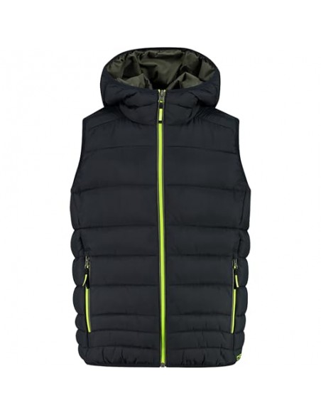 CHALECO CMP KIDS VEST FIX HOOD