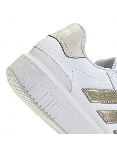 Calzado Tiempo Libre Adidas COURTBLOCK BOLD-JI2203-NEGRO-MUJER