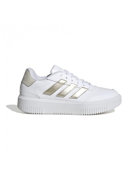 Calzado Tiempo Libre Adidas COURTBLOCK BOLD-JI2203-NEGRO-MUJER