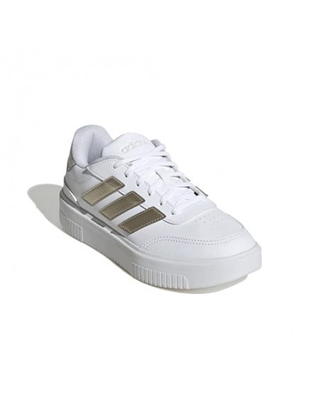 Calzado Tiempo Libre Adidas COURTBLOCK BOLD-JI2203-NEGRO-MUJER