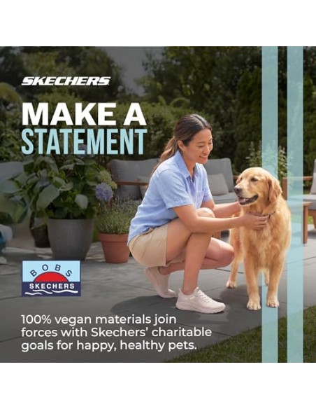 Calzado Sneaker-SKECHERS BOBS SQUAD CHAOS - CURRENT MU-117497-NAT-MUJER-BEIGE