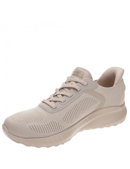 Calzado Sneaker-SKECHERS BOBS SQUAD CHAOS - CURRENT MU-117497-NAT-MUJER-BEIGE