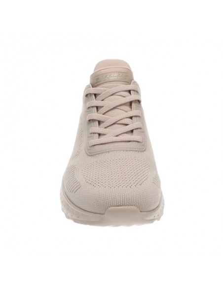 Calzado Sneaker-SKECHERS BOBS SQUAD CHAOS - CURRENT MU-117497-NAT-MUJER-BEIGE