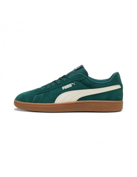 ZAPATILLAS PUMA Smash 3.0 390984-27 VERDE OSCURO/BLANCO UNISEX