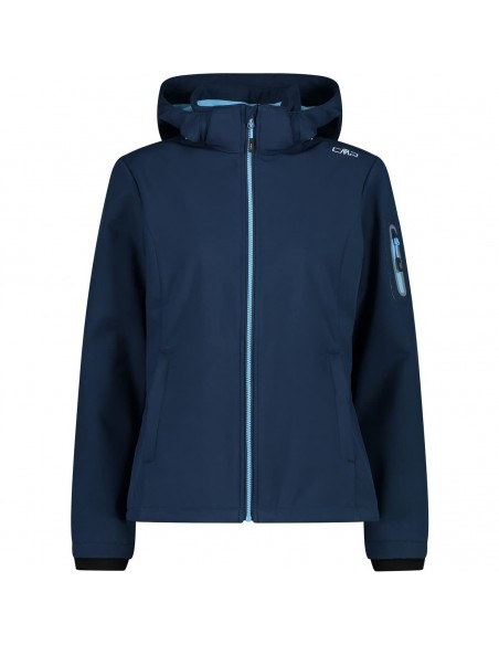 CMP WOMAN ZIP HOOD JACKET