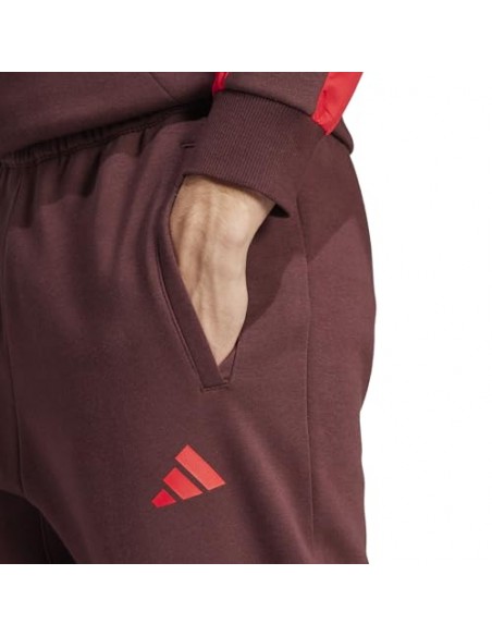 Pantalón de chándal Adidas-M ESS CB PT-JD8062  ROJO -HOMBRE
