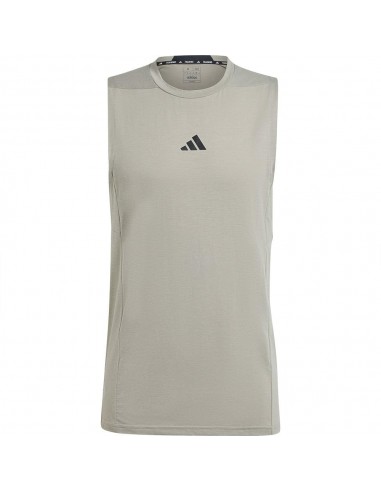 Camiseta de tiras Adidas-D4T TANK-IX9160 GRIS...