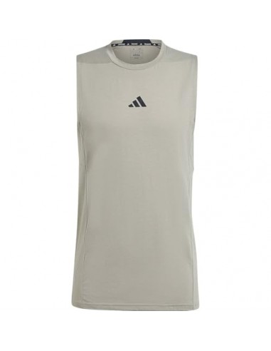 Camiseta de tiras Adidas-D4T TANK-IX9160 GRIS...