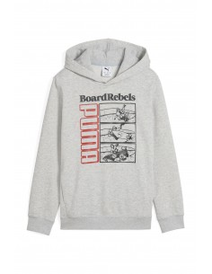 Sudadera Puma-MID90S Hoodie TR B-685148-04-GRIS CLARO...