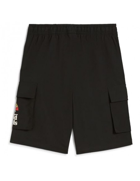 Shorts Puma-MID90S Cargo Chino Shorts B-685154-01-NEGRO UNISEX JUNIOR