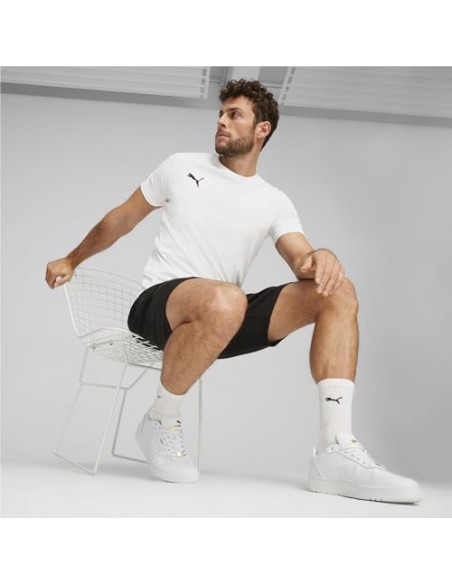 Pantalon corto PUMA 678918-01-RAD/CAL Shorts 9 DK-UNISEX-GRIS