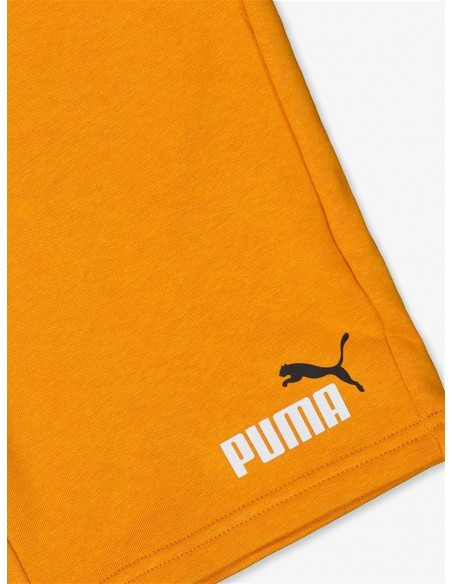 Pantalon corto PUMA 586989-94-ESS+ 2 Col Shorts TR B-UNISEX JUNIOR-VERDE