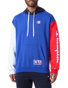 Sudadera CHAMPION Hooded Sweatshirt-219738-BS003-AZUL...