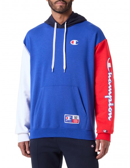 Sudadera CHAMPION Hooded Sweatshirt-219738-BS003-AZUL ROYAL-HOMBRE
