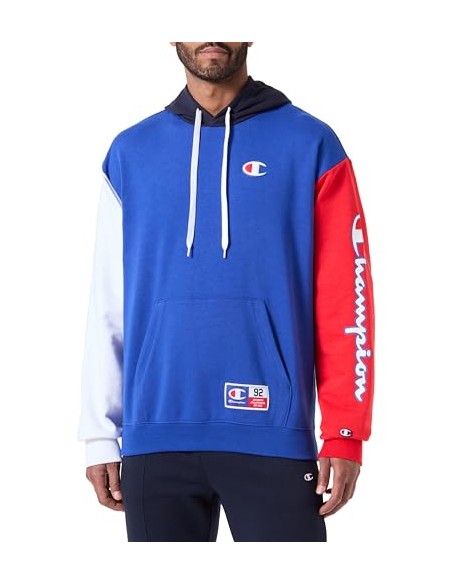 Sudadera CHAMPION Hooded Sweatshirt-219738-BS003-AZUL ROYAL-HOMBRE