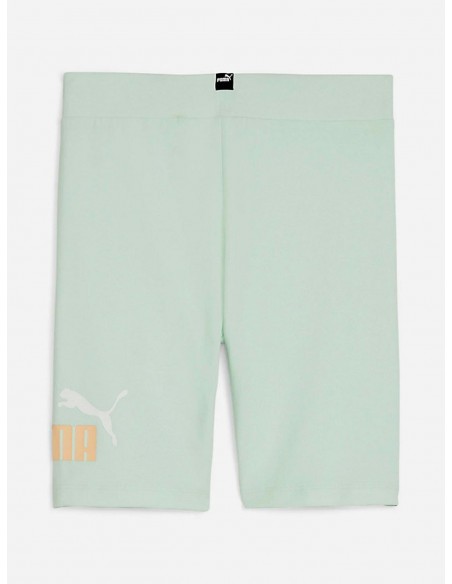 Malla corta PUMA 847457-88-ESS Logo Short Tights G-NIÑA-VERDE