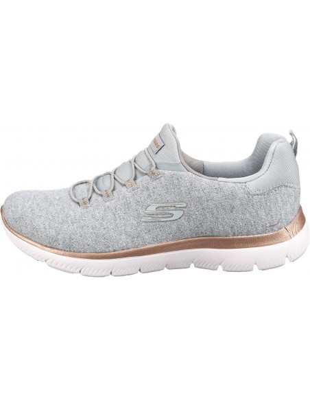 Calzado multideporte SKECHERS-SUMMITS - DAZZLING ME-149528GRY-MUJER-GRIS