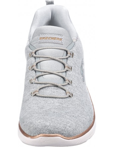 Calzado multideporte SKECHERS-SUMMITS - DAZZLING ME-149528GRY-MUJER-GRIS