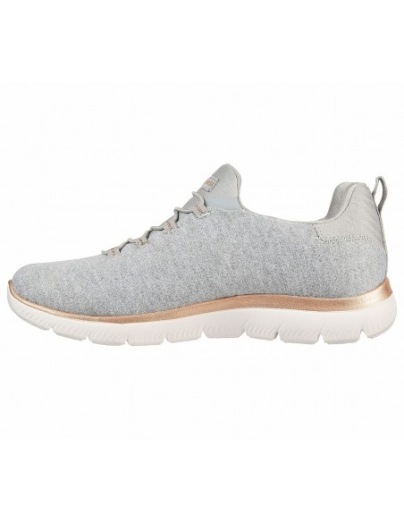 Calzado multideporte SKECHERS-SUMMITS - DAZZLING ME-149528GRY-MUJER-GRIS
